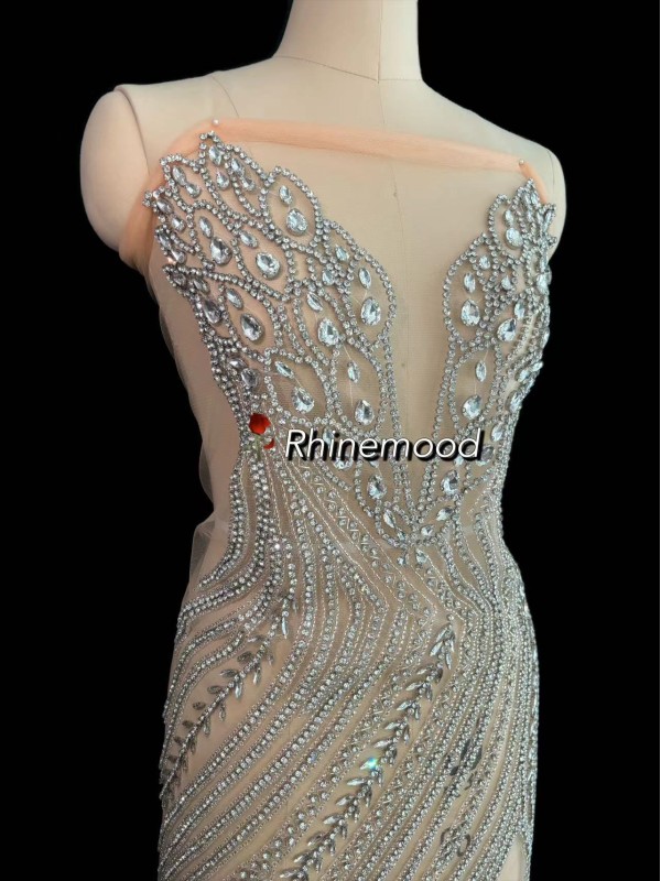 Savannah - Rhinestone Bodice Applique