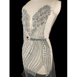 Savannah - Rhinestone Bodice Applique 