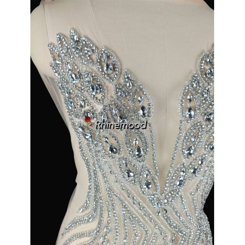 Savannah - Rhinestone Bodice Applique