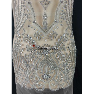 Skylar - Rhinestone Bodice Applique 