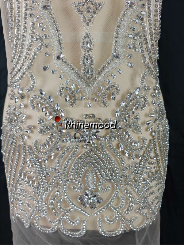 Skylar - Rhinestone Bodice Applique 