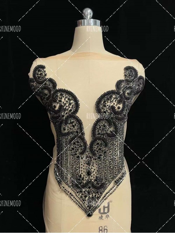 Trendy - Rhinestone Bodice Applique 